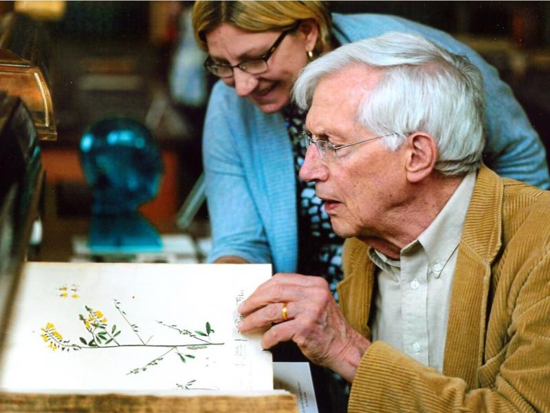 17. Chapel Hill (NC, EUA), amb una bibliotecària de la Universitat (abril de 2019).