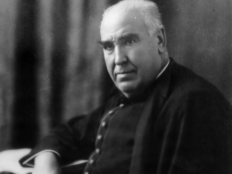 Josep Sanchis Sivera (1867-1937), íntim amic i marrmessor testamentari de Rodrigo Pertegàs (Biblioteca Històrica de la Universitat de València).